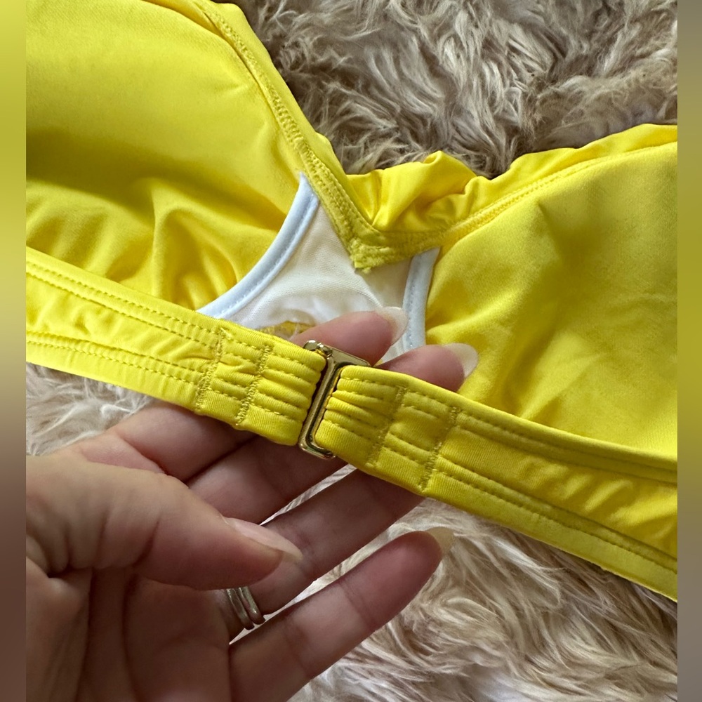 Kenneth Cole Ruffled Bikini Top - Picture 3 of 6